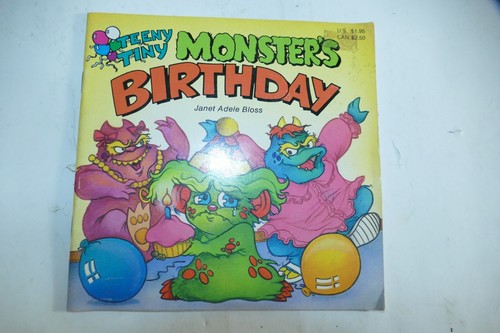 Teeny tiny monster birthday - teeny, monster's