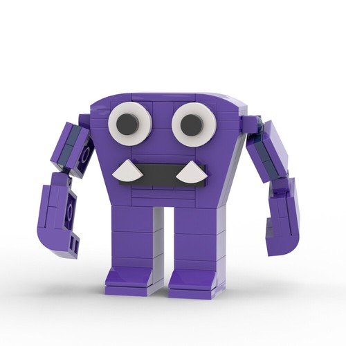Tiny purple monster captain - purple,