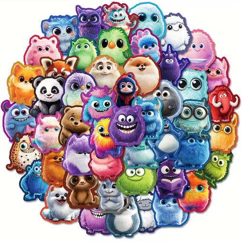 Adesivi tiny monster - tiny,