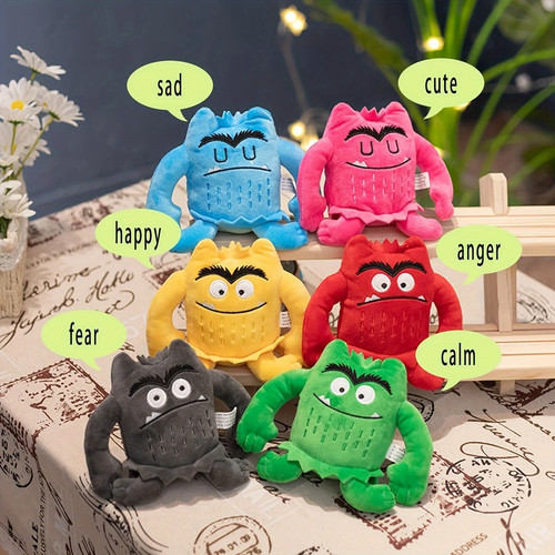 6pcs mostro emozione - mostro,
